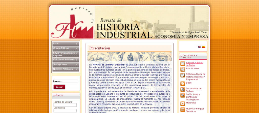 Historia Industrial